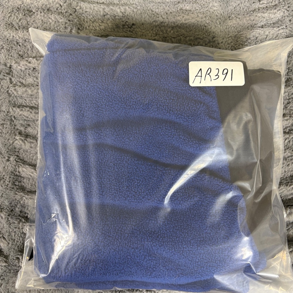 REI Vintage Blue Fleece Pants Small Elastic Waist Outdoor Baselayer Lounge AR391 - Picture 7 of 7